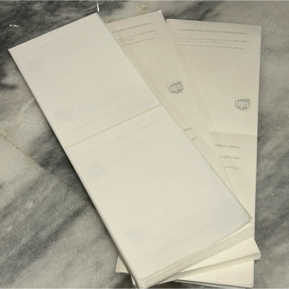 4x6 White Shipping Labels - 600 Pack